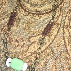 Handmade Copper Color Necklace